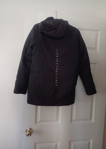 Erkek Çocuk Siyah Fermuarlı Ceket - Görsel 2