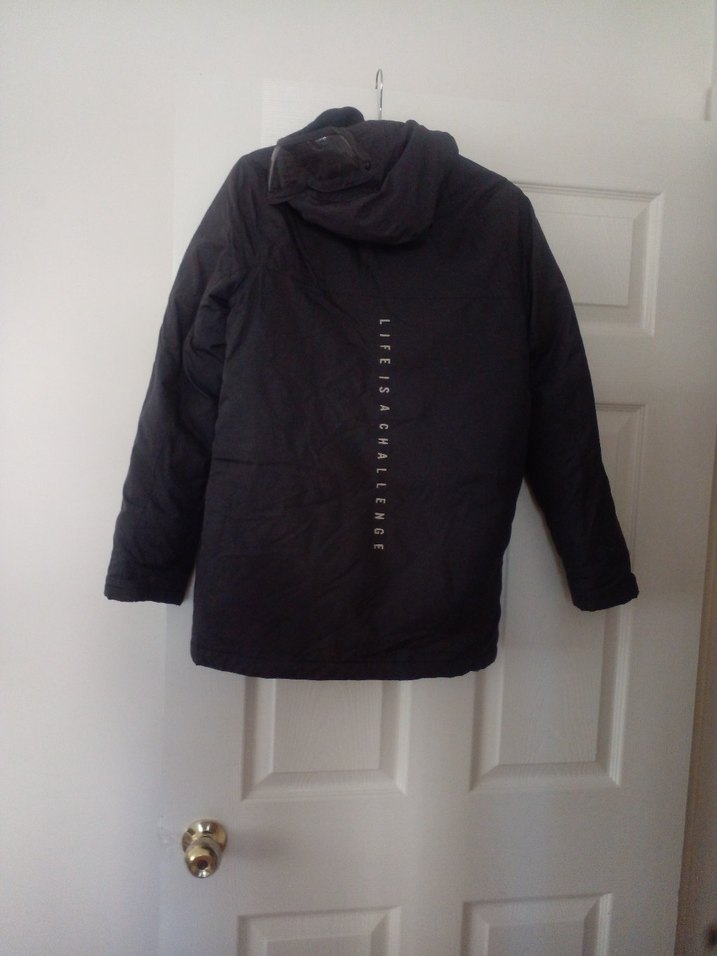 Erkek Çocuk Siyah Fermuarlı Ceket - Görsel 2