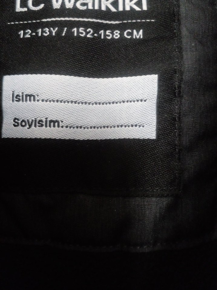 Erkek Çocuk Siyah Fermuarlı Ceket - Görsel 3