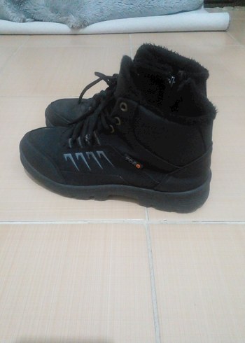 Siyah Erkek Kauçuk Botlar Velcro - Görsel 2