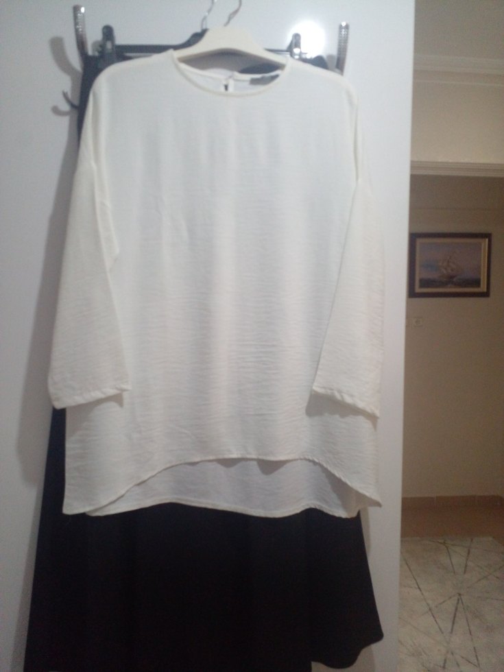 Siyah Uzun Kadın Etek - Görsel 3