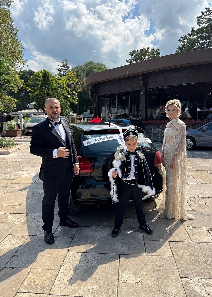 Abiye taşlı elbise - Görsel 4