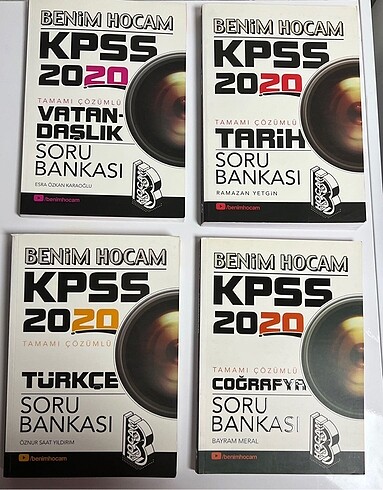 BENİM HOCAM - KPSS KİTAPLARI