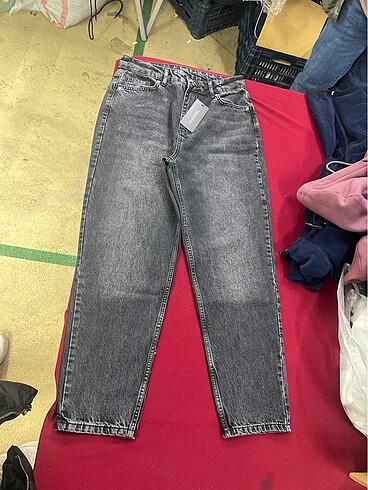 Trendyolmilla mom jeans gri