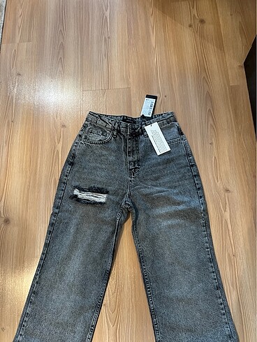 Trendyol & Milla Trendyol milla marka 36 beden gri renk kot pantolon