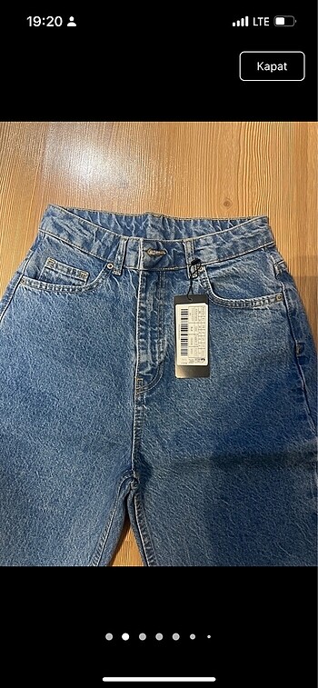 Dilvin ve Trendyol 36 beden kot pantolon
