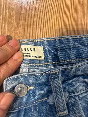 38 Beden mavi Renk Dilvin marka 38 beden mavi renk kot pantolon ????