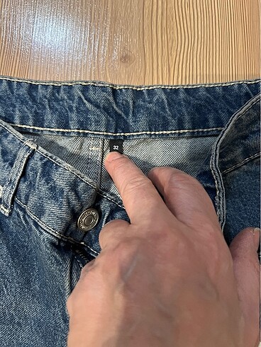 32 Beden mavi Renk 32 bed en mavi renk Trendyol milla marka kot pantolon ????