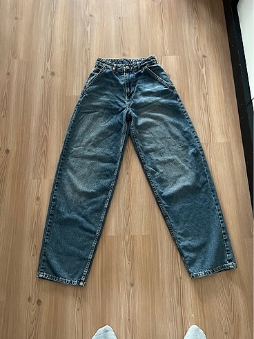 32 beden baggy eskitme renk kot pantolon ????