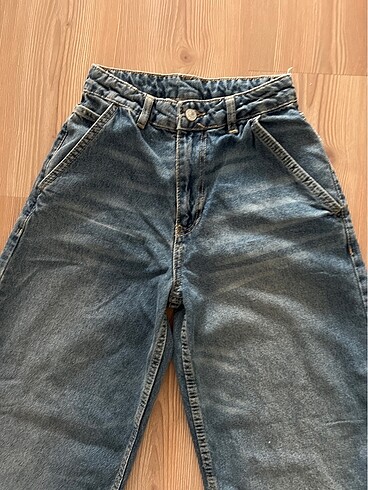 32 Beden 32 beden baggy eskitme renk kot pantolon ????