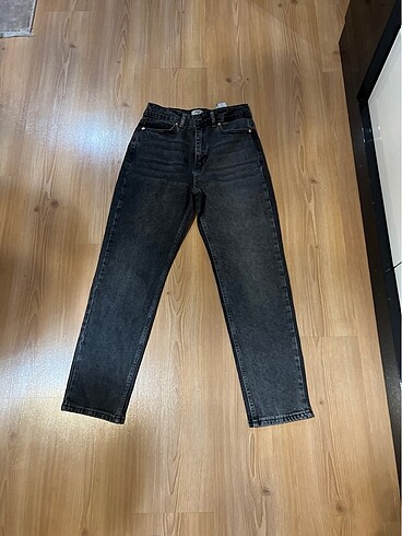34 beden gri renk kot pantolon ????