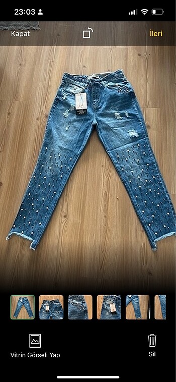 Dilvin 40 beden kot pantolon