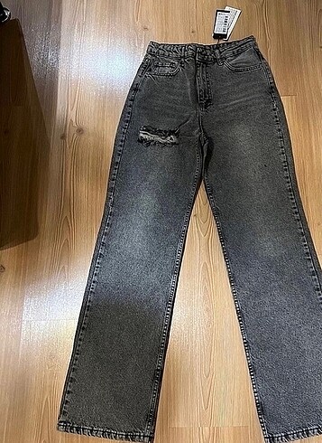 Trendyol milla marka 36 beden kot pantolon ???? gri renk
