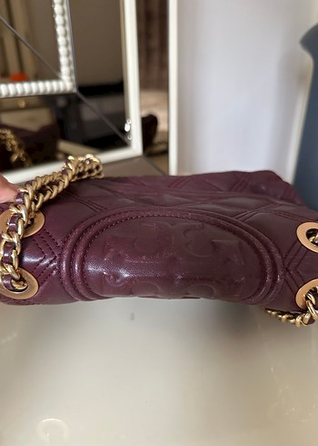 Tory Burch  Deri Zincir Detaylı Kadın Çanta - Görsel 4