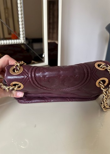 Tory Burch  Deri Zincir Detaylı Kadın Çanta - Görsel 2