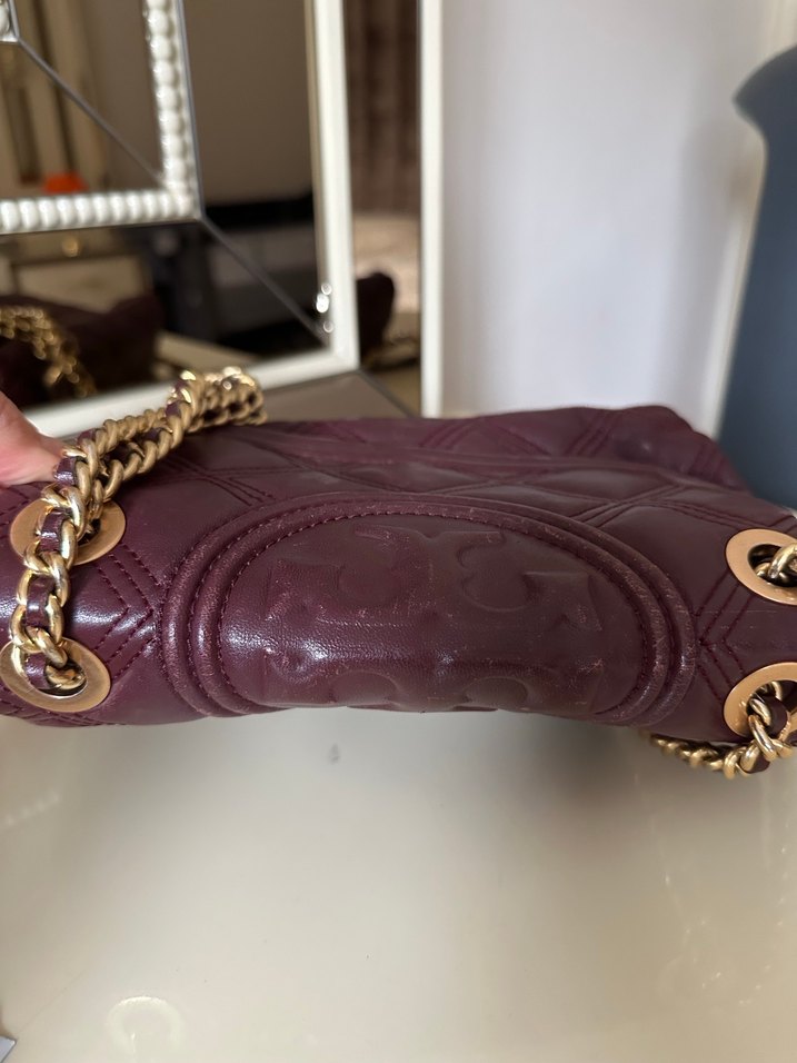 Tory Burch  Deri Zincir Detaylı Kadın Çanta - Görsel 4