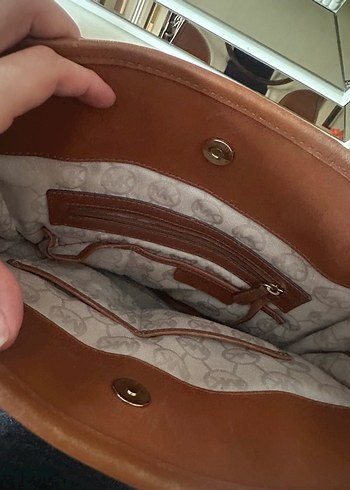 Michael Kors Hamilton Large Keten -Deri Limited Editon Çanta - Görsel 7