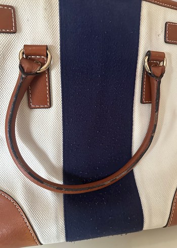 Michael Kors Hamilton Large Keten -Deri Limited Editon Çanta - Görsel 9