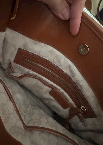 Michael Kors Hamilton Large Keten -Deri Limited Editon Çanta - Görsel 6