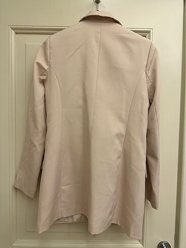 Pudra/Ten rengi Blazer Ceket - Görsel 4