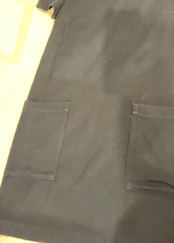 Mango V Yaka lacivert mini elbise - Görsel 5