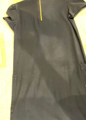 Mango V Yaka lacivert mini elbise - Görsel 7