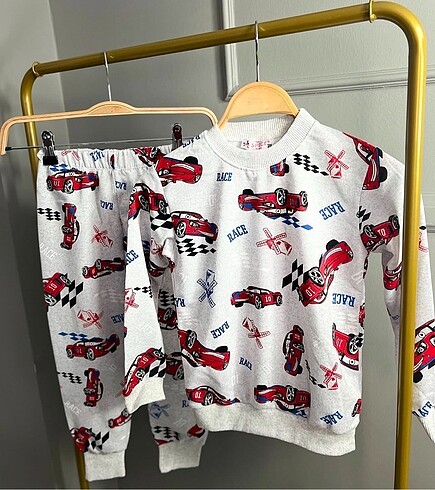 13-14 Yaş Beden Erkek pijama takım