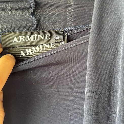 xxl Beden lacivert Renk Armine orijinal ikili tesettür takım