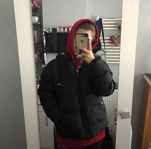 Oversize Şişme Mont