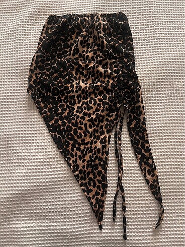 leopar crop bluz