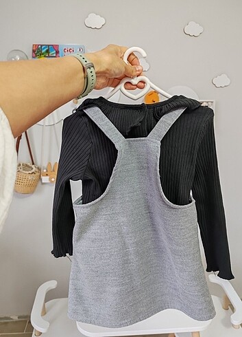 LC Waikiki Siyah bluz jile takım