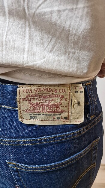 28 Beden Levis pantolon