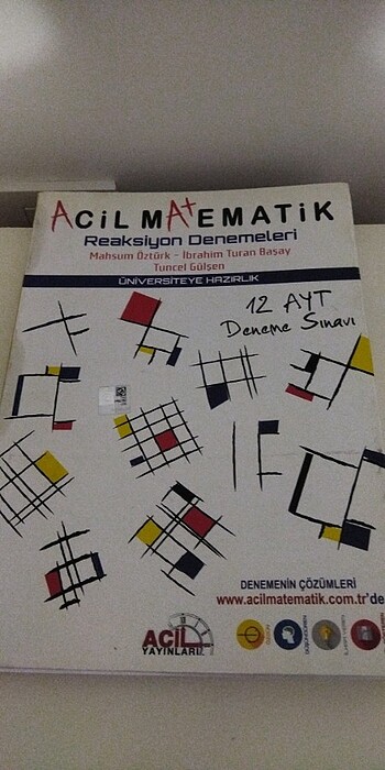 Acil matematik reaksiyon denemesi eski yıllara ait