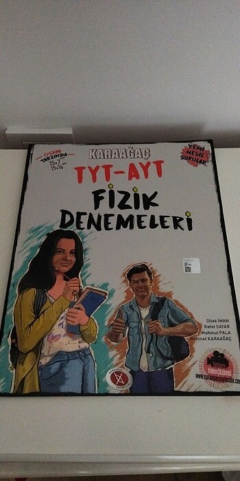 15 Tyt- 15 Ayt Fizik denemeleri Karaağaç yayınları 