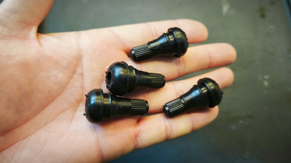 Kauçuk Kısa Sibop Seti 4 Adet Kaliteli sıfır ürün - Görsel 3