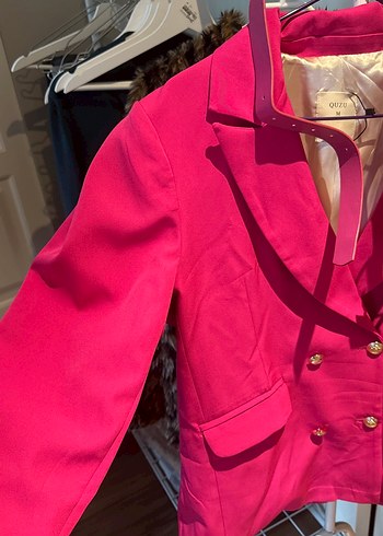 Fuşya Blazer Ceket - Görsel 3
