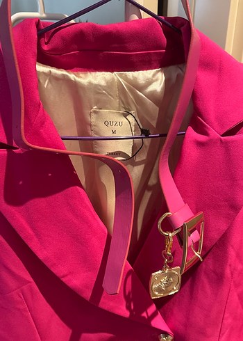 Fuşya Blazer Ceket - Görsel 2