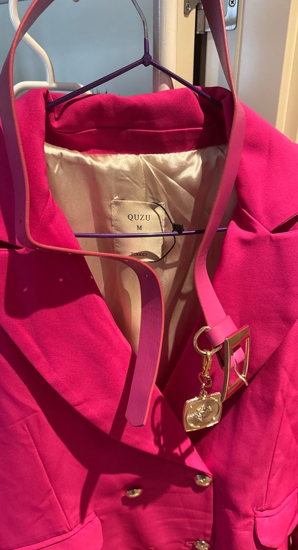 Fuşya Blazer Ceket - Görsel 2