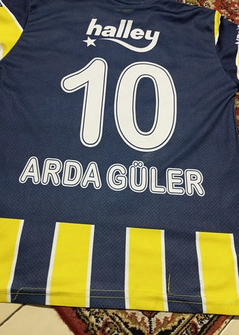 Sarı-Lacivert Kısa Kollu Erkek Çocuk Forma - Görsel 4