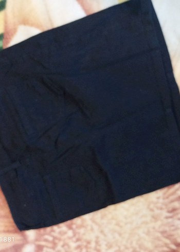 Düğmeli Siyah Kadın Boyfriend Denim Pantolon - Görsel 3