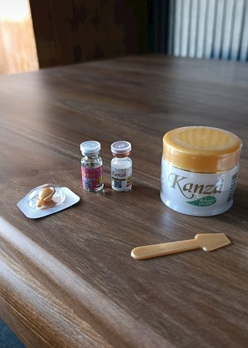 Kanza beyazlatıcı Krem ve leke Bakım Seti