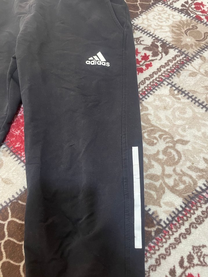 Adidas Siyah Fermuarlı Erkek Outdoor Eşofman - Görsel 2
