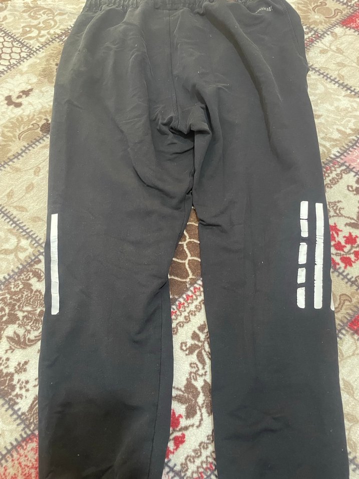 Adidas Siyah Fermuarlı Erkek Outdoor Eşofman - Görsel 4