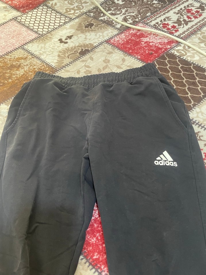 Adidas Siyah Fermuarlı Erkek Outdoor Eşofman - Görsel 3
