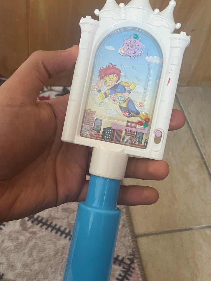 Mavi Pastel Müzikli Oyuncak Değnek - Görsel 5