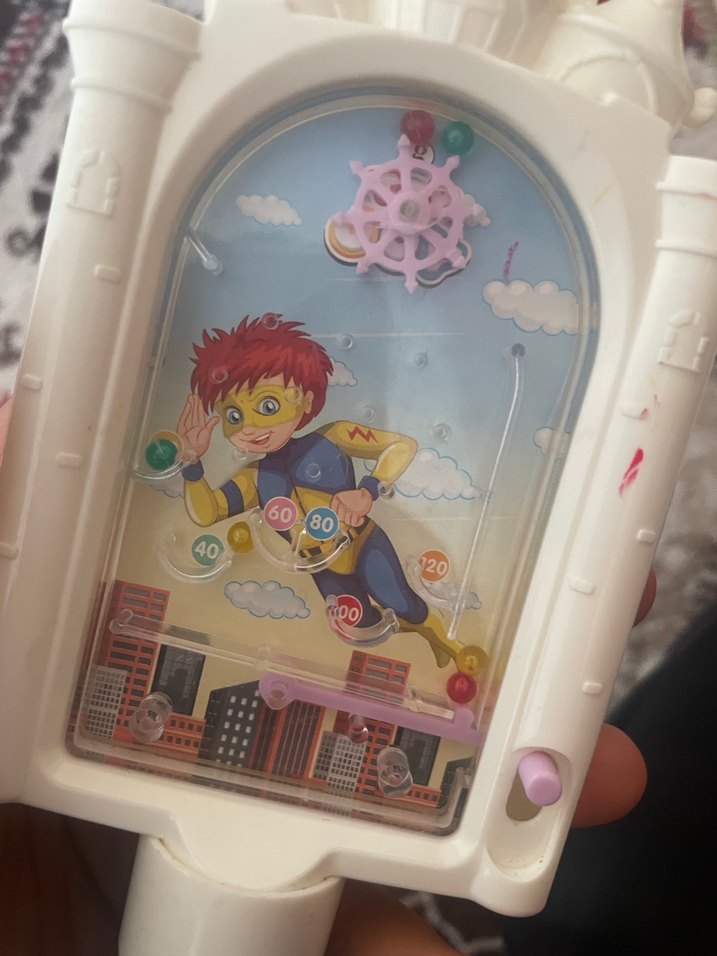 Mavi Pastel Müzikli Oyuncak Değnek - Görsel 2