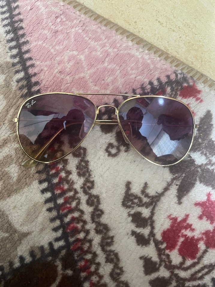 Şeffaf Mor Camlı erkek Güneş Gözlüğü - Görsel 2