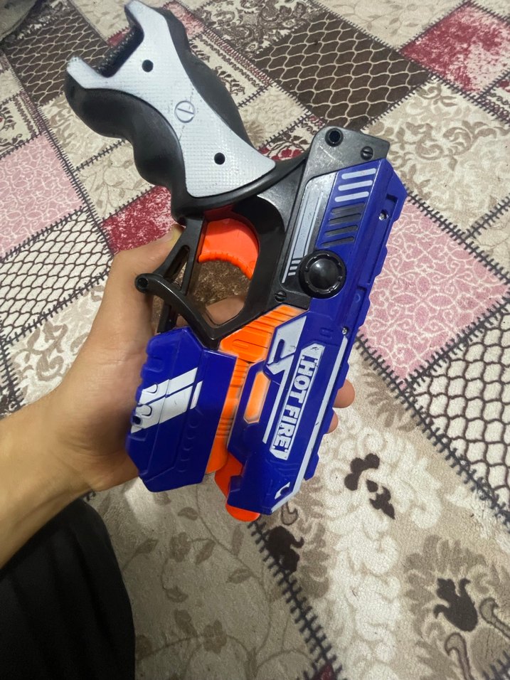 Renkli Mavi Oyuncak Tabanca CHOTFIRE CALİSİYORMU BİLMİYORUM - Görsel 5