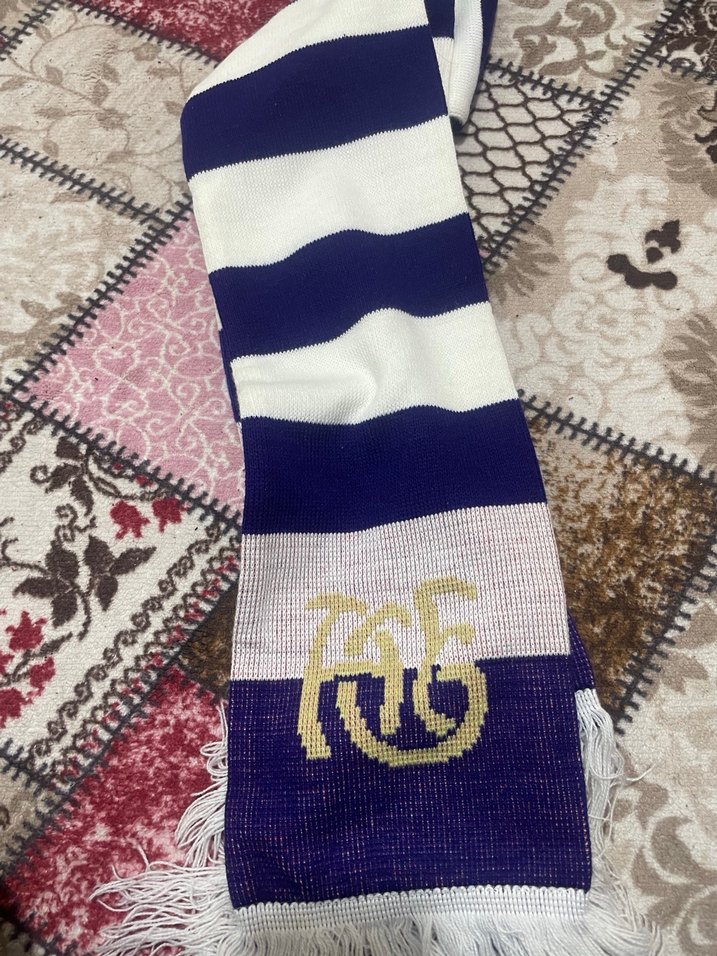 Uzun Renkli İşlemeli Erkek Atkı - Görsel 3