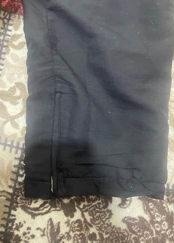 Erkek Siyah Fermuarlı Spor Eşofman Altı - Görsel 5